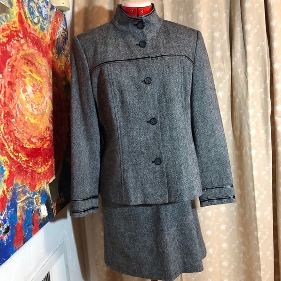 Michael Kors Skirt Suit wool blend Set - Picture 1 of 8